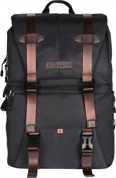 Shpinore fotografike K&amp;F Concept Foto 20L KF13.092, për DSLR dhe laptop 15.6", e zezë
