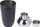 Set enë për kokteje Excellent Housewares, 5 copë, të zeza