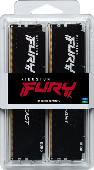 Memorie Kingston Beast, DDR5, 32 GB, 6000 MHz, CL36, KF560C36BBE2K2-32