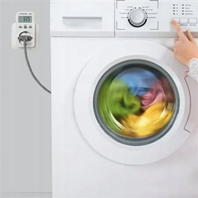 Matës konsumi energjie Trotec BX09, 230V 16A, me ekran digjital, i bardhë