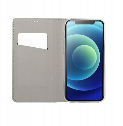 Kuti mbrojtëse SMARTB Smart Book Wallet për Xiaomi Redmi 15C 4G 5G, me xhep për karta, bëhet stand, blu