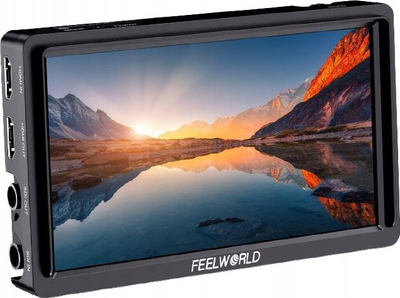Monitor i jashtëm për kamerë Feelworld FW568S, 6\", Full HD, i zi