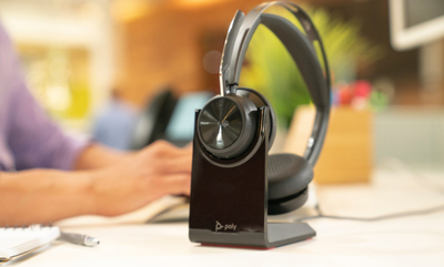 Kufje stereo HP Poly Voyager Focus 2, Microsoft Teams, ANC, të zeza