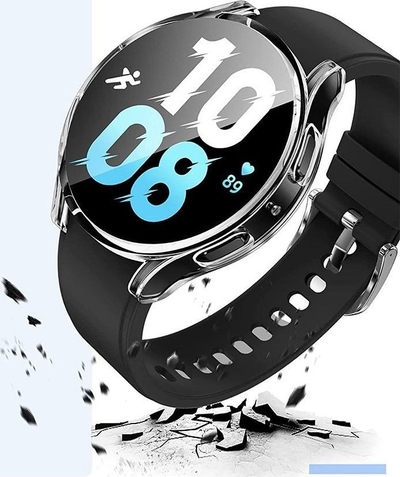 Kapak smartwatch Tech-Protect Defense360 për Samsung Galaxy Watch 6 40mm, xham i temperu, transparent