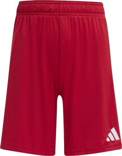 Shorce futbolli për fëmijë Adidas Entrada 26, poliestër i ricikluar, CLIMACOOL, i kuq