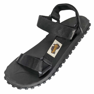 Sandale Gumbies Scrambler, me rrip nga PET i riciklum, me taban gome të zezë