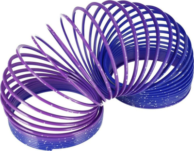 Lodër pranverë plastike MEGA CREATIVE Galaxy, 8 cm, me motive hapësinore, lejla me blu
