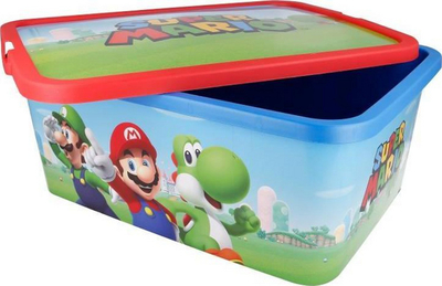 Kuti për lodra Super Mario, 13L, shumëngjyrëshe