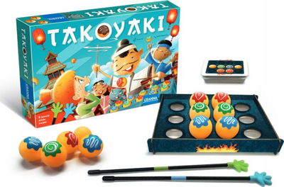Lojë tavoline Granna Takoyaki, 2 deri 4 lojtarë, nga 6 vjeç, polonisht