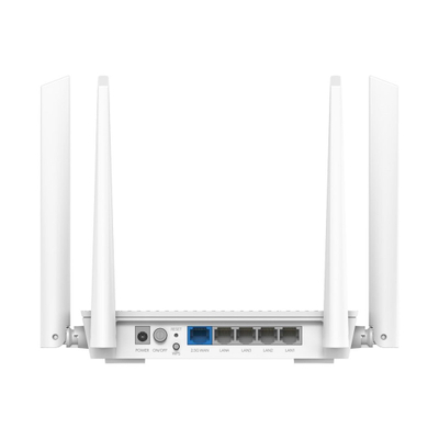 Router Cudy WR3000H, AX3000 Wi‑Fi 6, port 2.5G, i bardhë