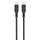 Dviced Cable USB-C To USB-C Silicone 1,25M, Black