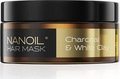 Maskë për flokë Nanoil Charcoal White Clay Hair Mask, 300ml