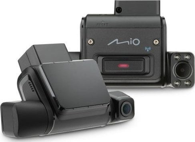 Kamera sigurie për veturë Mio MiSentry 12T, 3 kamera, Full HD, GPS, e zezë