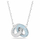 Qafore për femra Swarovski	Intertwined Circles, e argjendtë