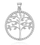 Stoli për qafore Beneto Tree of Life AGH477, e argjendtë