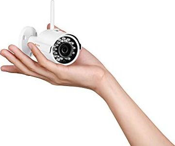 Kamerë sigurie LUPUS LE202 WLAN, 3MP, WiFi, për jashtë, e bardhë