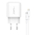 Karikues muri Foneng EU40, 25W, USB C PD QC 3.0, me kabllo Type C në Lightning, i bardhë