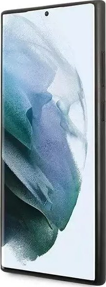 Futrollë telefoni Guess GUHCS23LG4GFGR për Samsung Galaxy S23 Ultra, hardcase, gri 4G Metal Gold Logo
