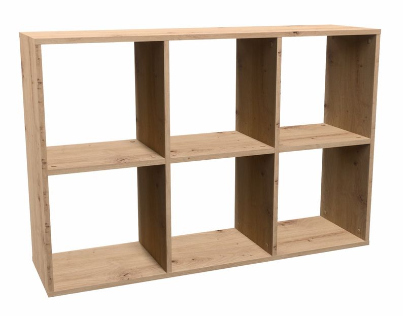 Raft librash Triton MALAX 2x3, 110x75x30 cm, artisan oak