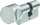 Cilindër bravë Abus KE60NP, Euro Double Thumbturn 100mm 45x55mm, nikel
