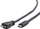 Kabllo USB Gembird USB-C në microUSB, 1m, e zezë.