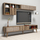 Mobilje TV Hommy Craft Milan Core, 180 cm, PAL 18 mm, dru natyral