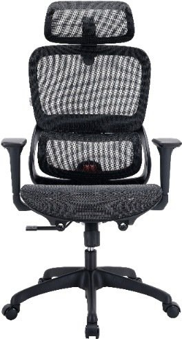 Karrige zyre ergonomike Sihoo B100, rrjetë, mbështetëse koke, krahë 4D, e zezë