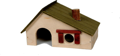 Shtëpizë për hamster Pinokio Oliwka Small, dru, natyrale