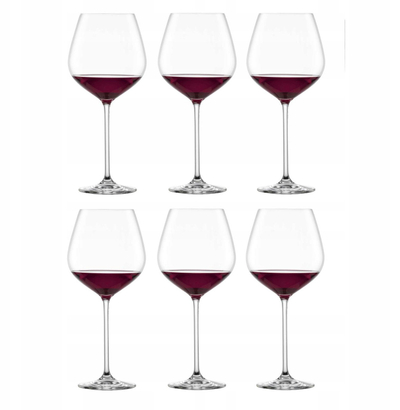 Set gota vere Schott Zwiesel Fortissimo Burgundy, 727ml, qelq transparent