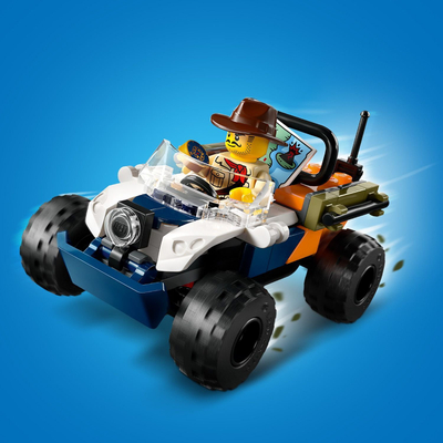 Set lodrash LEGO City Jungle Explorer ATV 60424, red panda, 6+