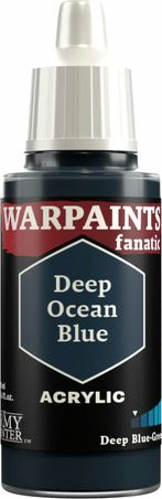 Ngjyrë akrilike The Army Painter Warpaints Fanatic Deep Ocean Blue, 18ml, blu e errët