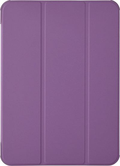 Mbulesë tabletë Pomologic BookCase për iPad 10.9" gjenerata 10, mbrojtëse, e purpurt