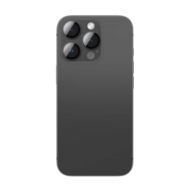 Заштита за камера AmazingThing Aviation Grade, зацврстено стакло, за iPhone 16 Pro 16 Pro Max, црна