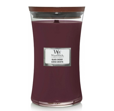 Qiri aromatik WoodWick Black Cherry, 609.5 g