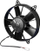 Ventilator ftohës SPAL 30102057, 255mm, thithës, i zi
