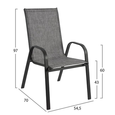 Set ngrënieje 5-pjesësh (HM10525), gri