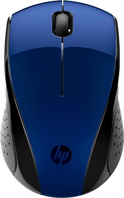 Безжичен глушец HP 220, USB, оптички, син