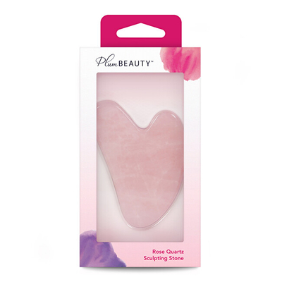 Gur PlumBeauty Rose Gua Sha, rozë