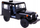 Makina lodër Kinsmart Jeep DJ-5B 1971, metal, me tërheqje “pull-back”, e kuqe