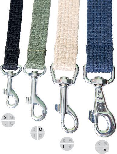 Синџир за кучиња Friend Cotton Easy Fix, 160-300cm, 30mm XL, црн
