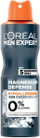 Deodorant L'Oreal Men Expert Magnesium Defend 0% Alcohol, 48H, 150 ml