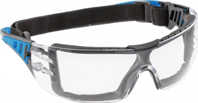 Syze mbrojtëse Högert Technik LOTZEN HT5K010, polikarbonat, unisex, pa ngjyrë, blu