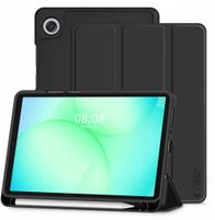 Mbulesë tablet Tech Protect SmartCase Pen, Galaxy Tab A9 A11 8.7, me mbështetëse, e zezë