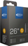 Внатрешна гума за велосипед Schwalbe DV13, 26\", 1.50-2.50, вентиl Dunlop, црна
