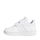 Патики за деца Adidas Hoops, затворање со леплива лента, бели