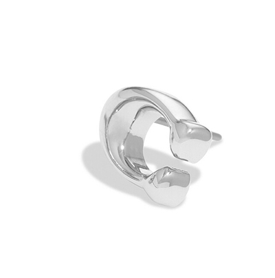 Vathë Coach Silver C Starter Stud, argjend, metalik