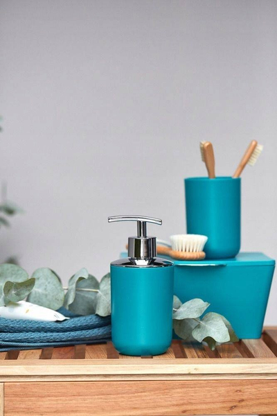Дозатор за сапун Wenko 21224100, 320 ml, пластика, бел