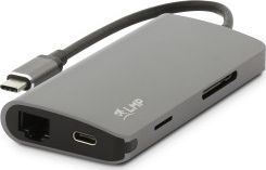 Докинг станица LMP USB-C Docking Station LMP-USBC-MDOCK-SG, HDMI, USB 3.0, сива