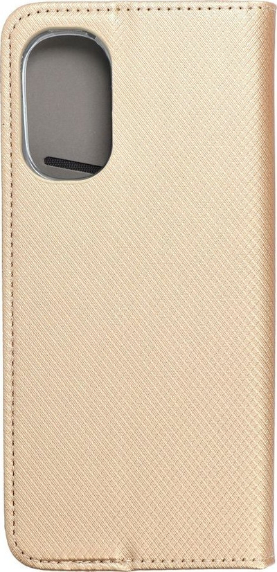 Kabllë mbrojtëse OEM Smart Case Book për Motorola Moto G62, me kapak, ngjyrë ari