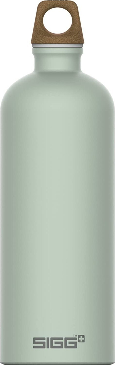 Shishe uji SIGG Traveller, 1L, alumin 100% i ricikluar, jeshile Sage